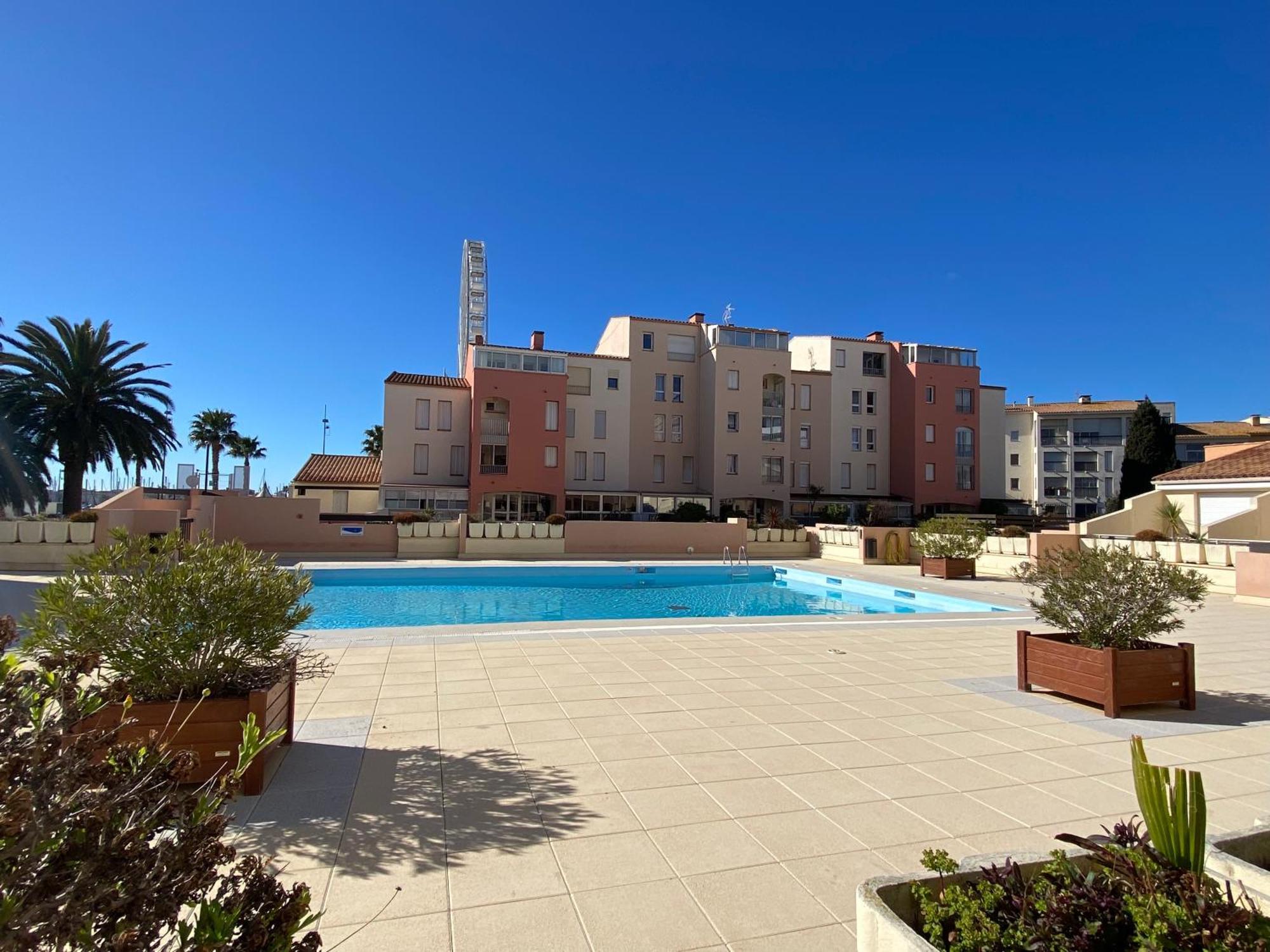 Studio Centre Port Avec Piscine Residence Port Richelieu Agde Eksteriør billede